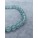 Браслет аквамарин 8 мм 19 см